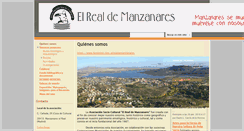 Desktop Screenshot of elrealdemanzanares.org